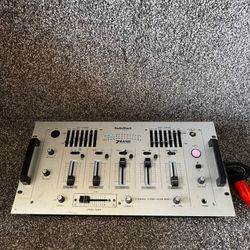 Radio Shack DJ7 Band Equalizer 3 Channel Stereo Sound Mixer Cat No. 32-2057