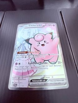 Lillie's Clefairy ex Pokémon Card 173/159