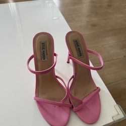 Pink Strap Heel