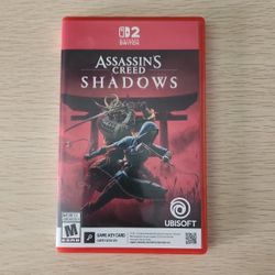 Switch 2 Game: Assassins Creed Shadows