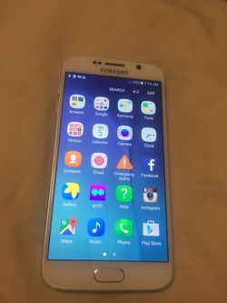 Samsung galaxy s6 32gb Verizon factory unlocked like new condition