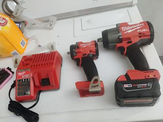 Milwaukee impact wrench high torque 1/2  3/8