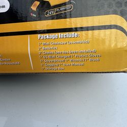 Chainsaw 6” batería