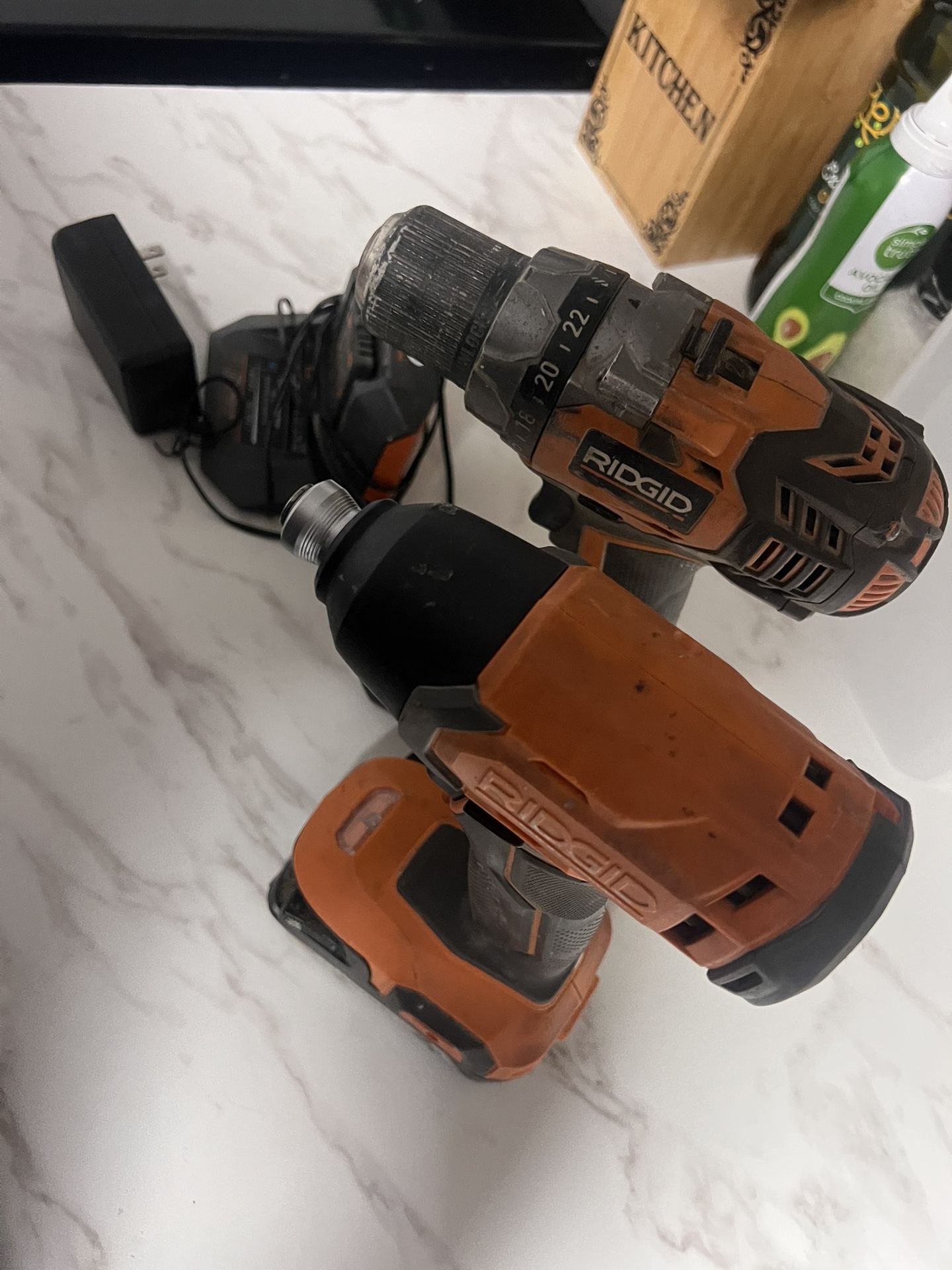 Ridgid Drill Set