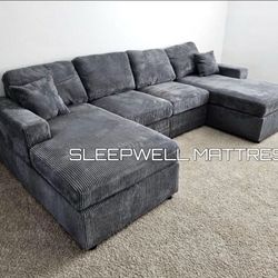 New Dark Gray Sectional