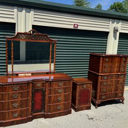 FREE DELIVERY Antique Chinese 4-Piece Bedroom Set
