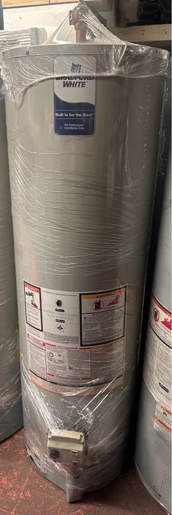 Bradford white water heater 40gL