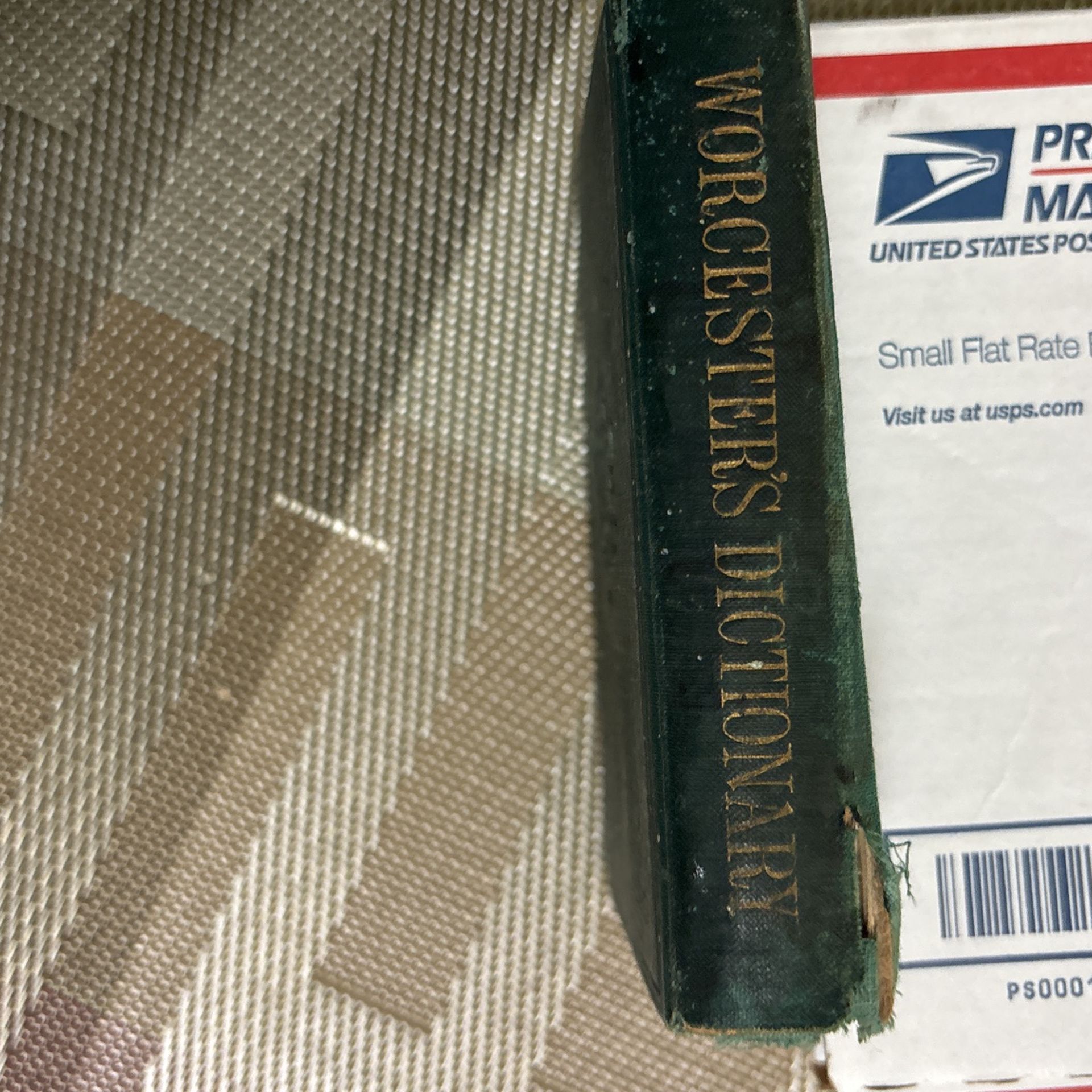 1879 Worcester’s Pocket Dictionary