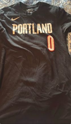 Nike Portland Trail Blazers #0 T-Shirt Men’s Medium Damien Lillard