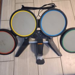 Wired Playstation 2/3 Rock Band Drum Set (Works)
