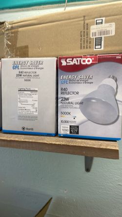 3 Energy saver R40 23 watt light bulbs