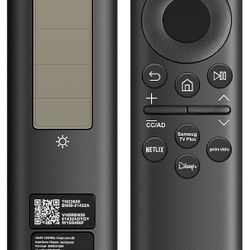 Rechargeable Remote for Samsung-TV-Remote-Control-Replacement,Compatible with Samsung Frame Crystal UHD Neo QLED OLED 4K 8K Smart TVs