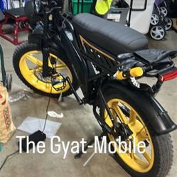 TST R9 1500W Full-Suspension Moped Style Electric Bike (2026 Model)
