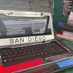 License Plate Frames Chrome Plated Plastic