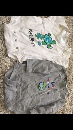 Baby boy onesies clothes 3M & 3-6M earth nymph