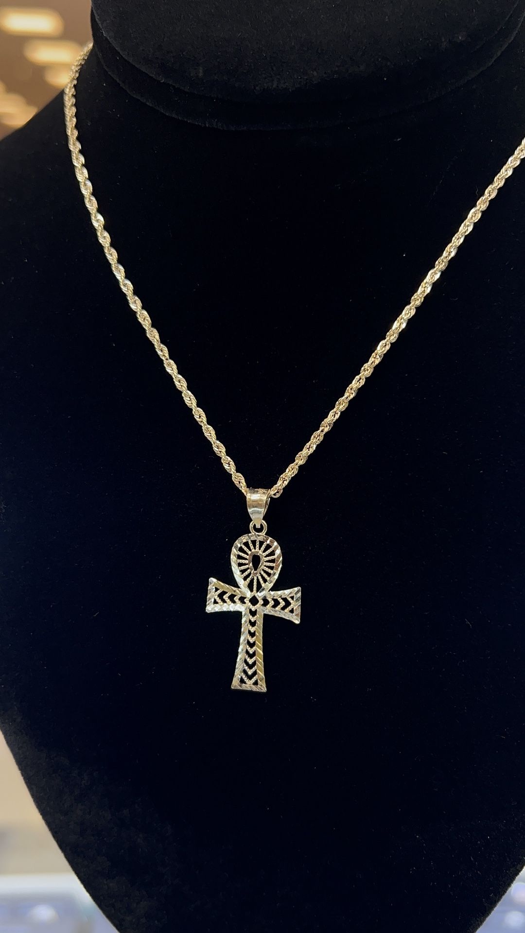 Gold Chain And Pendant