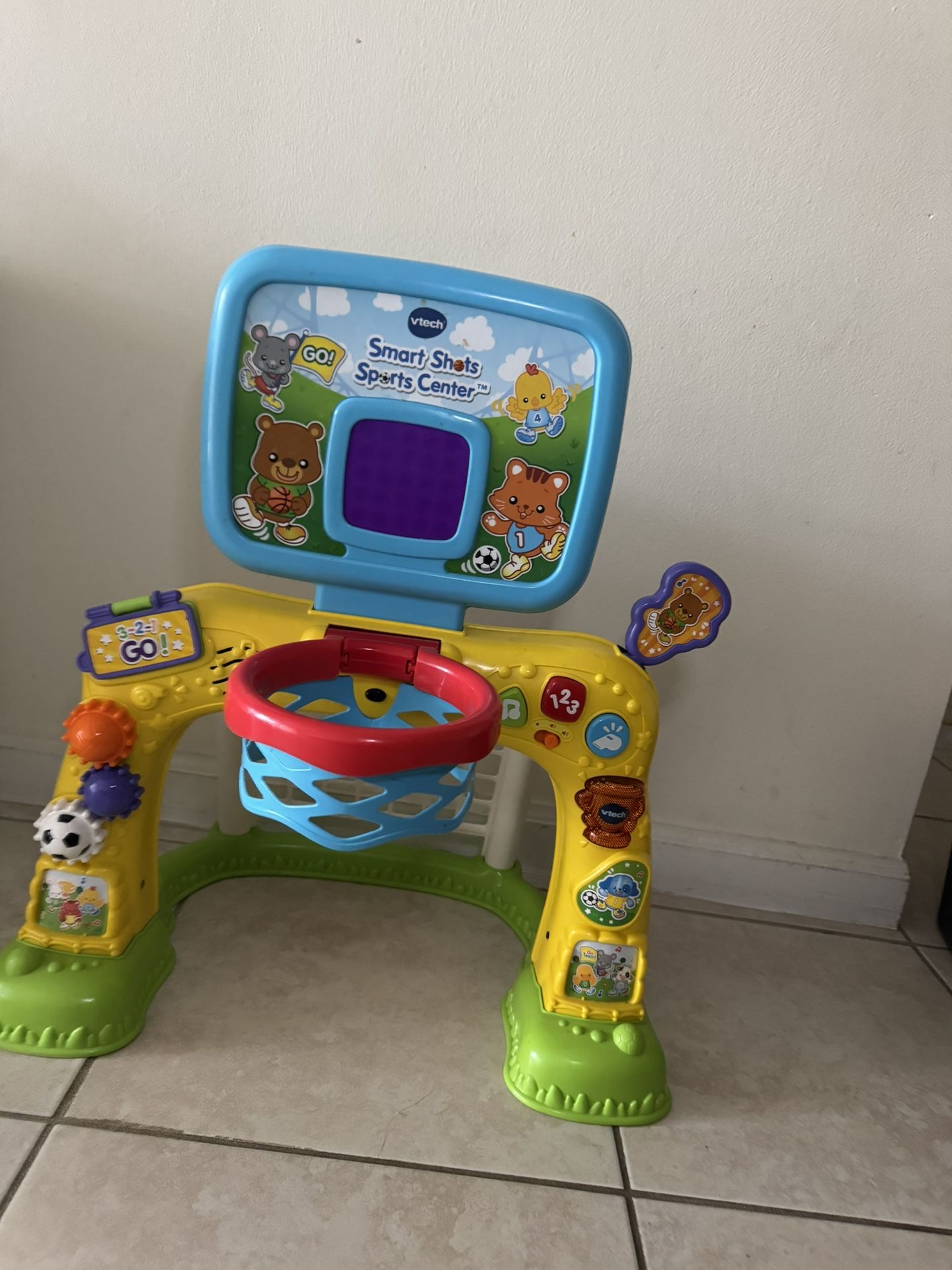 Vtech Kids Soccer And Basketball Goals