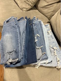 Teen girl jeans