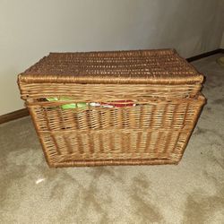 Large Wicker Storage Basket