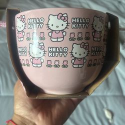 Hello Kitty Noddle Bowl
