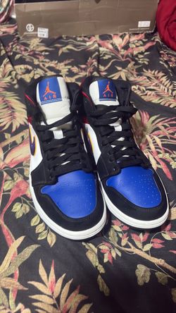 Air Jordan 1 Mid Multi-Color Sneakers size 10