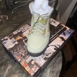 Air Jordan 5 Retro Jade Horizon/ Dessert Sand