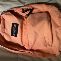 Orange Jansport Backpack