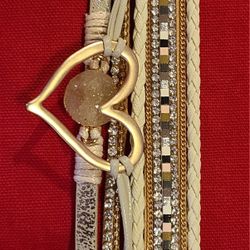 Brand New- Mukti-strand Bracelet W/ Magnetic Clasp