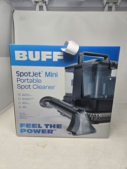 BUFF SpotJet Mini Portable Spot Cleaner - Lightweight Carpet Cleaning Power