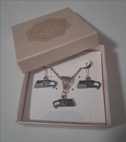 NFL Seattle Seahawks Jewelry Set