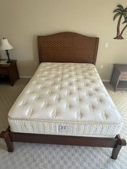 Queen bed frame