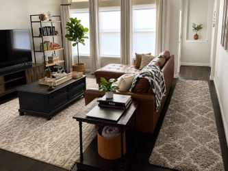Safavieh Hudson Shag Runner Rug 10.5’ x 28” | Gray/Ivory