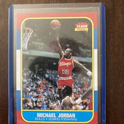 1986-87 Fleer Michael Jordan RC