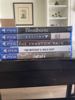 PS4 Games 35$ Whole 9$ Each