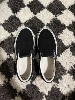 vans suede pro skate slip ons