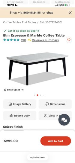 Marble dining table