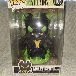 10" Funko Pop Maleficent As Dragon