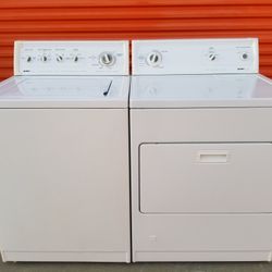 Top Of The Line, Real, Heavy Duty,  Kenmore 80 Series Washer and Matching Gas Dryer!!! King Size Capacity!!! Must See To Appreciate!!!