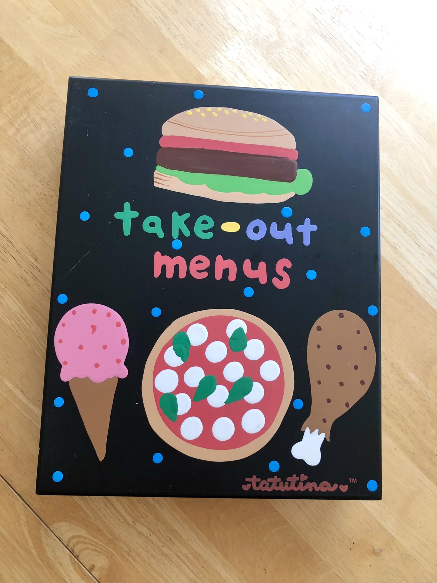 Take-out Menu Storage Box