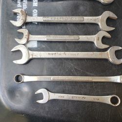 Open And Combination Wrenches 
