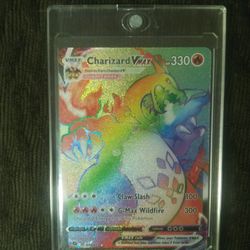 Pokemon Rainbow Charizard VMax