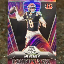 2025 Joe Burrow Mosaic Visionary Case Hit