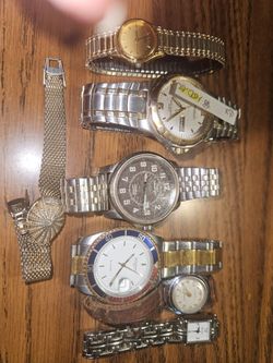7 old watches