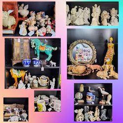 A Lot Of Figurines Knick Knacks And Collectibles