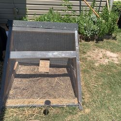 Quail Coop Or small chicken Coop Ground Pen