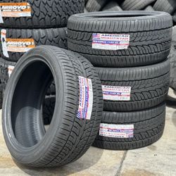 305/40/22 American New Set Of (4) Tires Installed And Balanced 