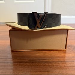 Louis Vuitton Belt Black 