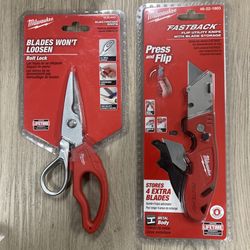 Milwaukee Electrical Snips And Blade