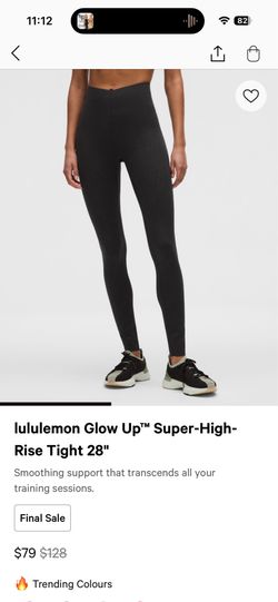 Lululemon leggings size 6