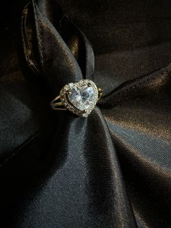 18k Gold Filled Heart Ring